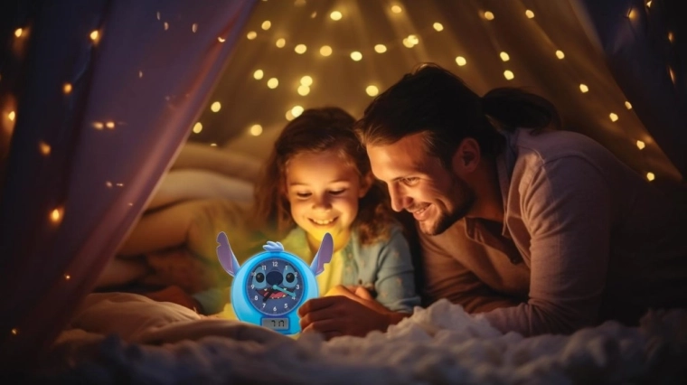 Nočné svetlo a upokojujúca atmosféra