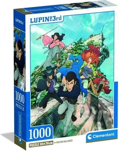 Puzzle Compact Lupin III 1000 dielikov