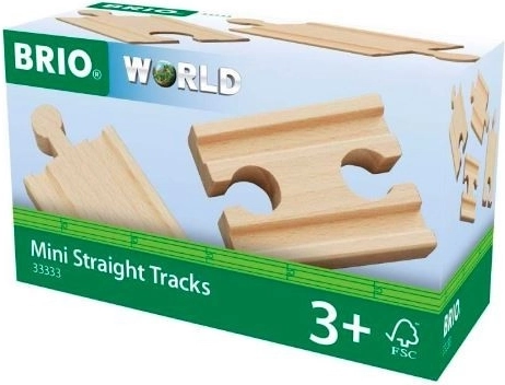 BRIO mini rovné koľaje