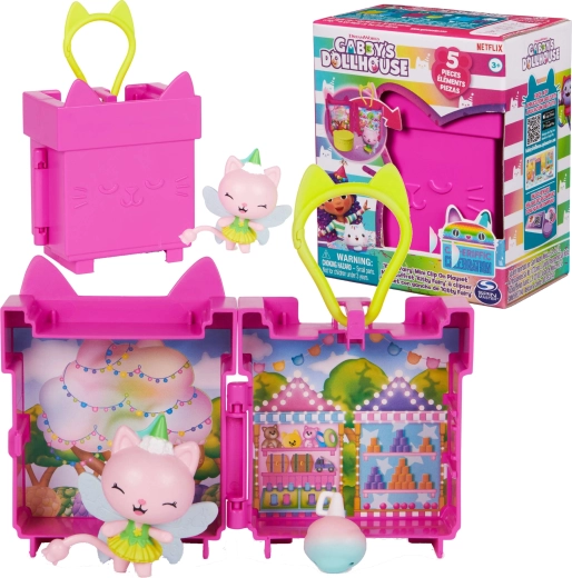 Gabby’s Dollhouse minibox s vílou Kitty Fairy – prenosná mini herná sada
