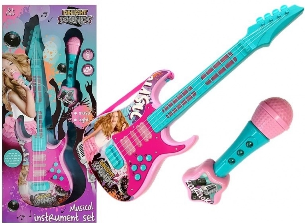 Súprava na Karaoke s Gitarou a Mikrofónom