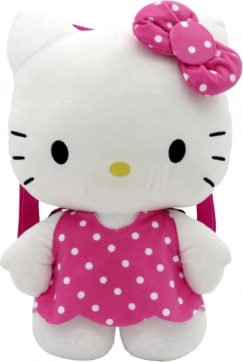 Hello Kitty ružový plyšový batôžtek
