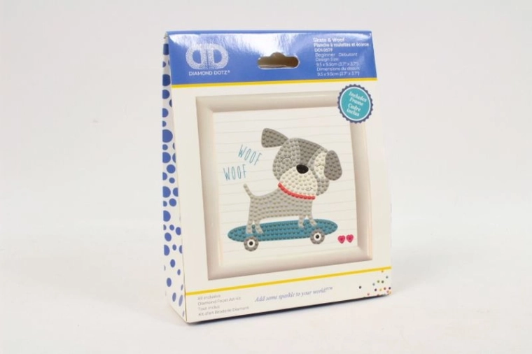 Diamond Dotz Skate i woof – kreatívna diamantová výšivka