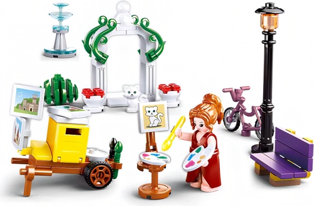 Sluban Dievčenský sen Dedinka - Maliarka v parku