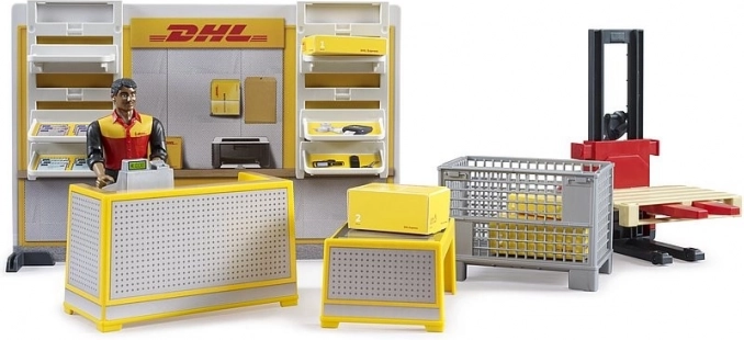 Bruder BWORLD Pošta DHL s príslušenstvom