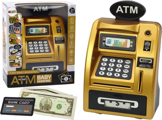 Detský bankomat - Učenie sporenia