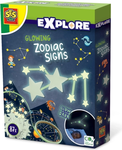 Explore svietiace znamenia zverokruhu