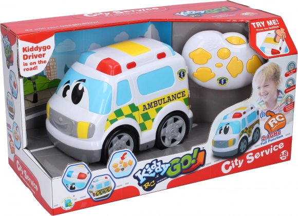 Detská RC sanitka s efektmi 19 cm