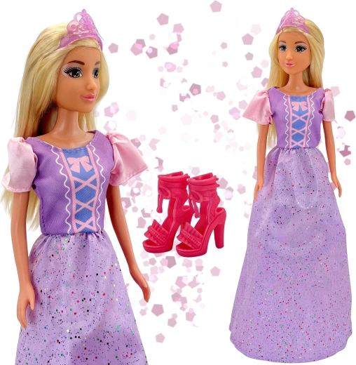 Trblietavé plesové šaty princeznej