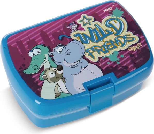 Nici desiatový box Wild Friends 18 × 12,5 × 6,5 cm – 1 kus