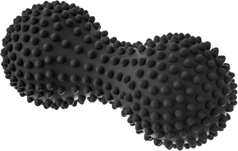 čierny duoball masážny valec