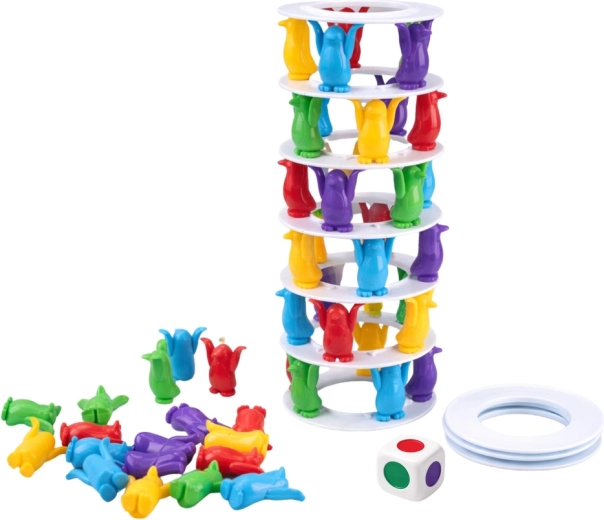 Farebné figúrky a stabilné krúžky