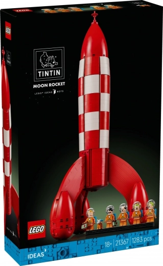 LEGO Ideas Tintin a raketa na Mesiac
