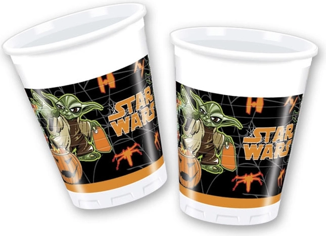 Star Wars Halloween plastové kelímky 200 ml (8 ks)