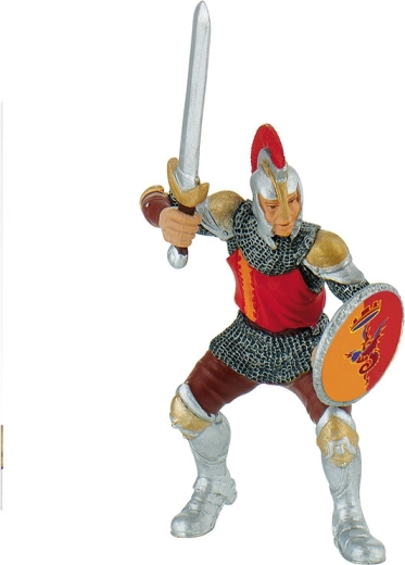 Bullyland rytier s mečom v červenom brnení