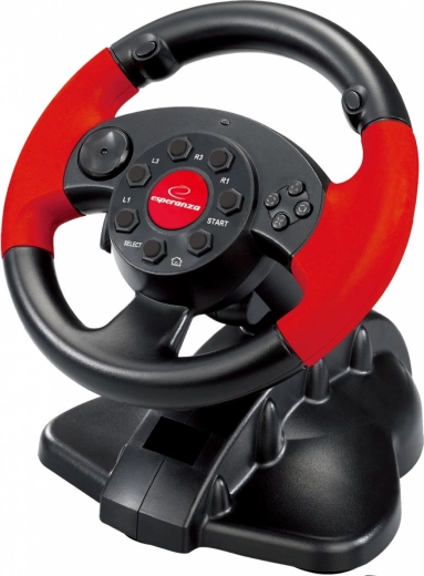 Herný volant Esperanza High Octane pre PC a PS3