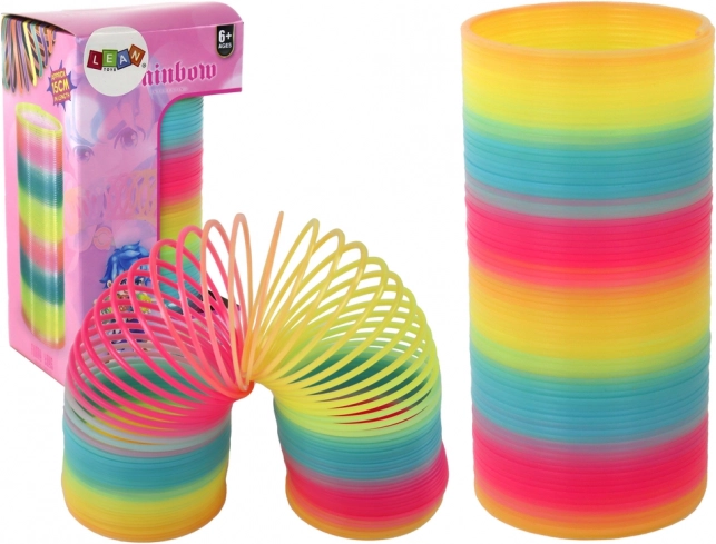 Farebná magická pružina na uvoľnenie stresu 15 CM Hračka