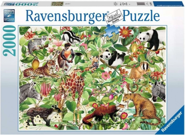 Ravensburger Puzzle Džungľa 2000 dielikov