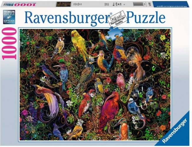 2D puzzle 1000 prvkov Vtáčie umenie