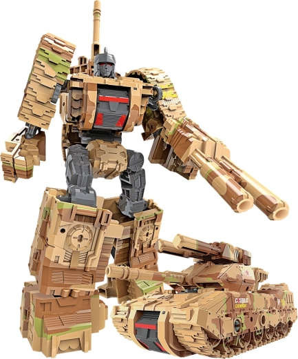 Transformačný robotický tank