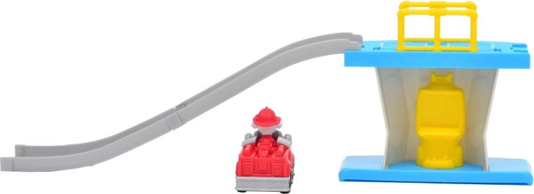 Akčný zjazd po rampe