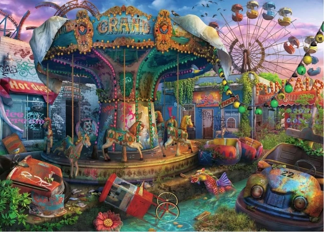 Ravensburger Puzzle Ponurý Karneval 1000 dielikov