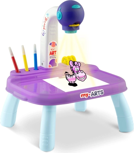 Jasná LED projekcia a ľahké obkresľovanie