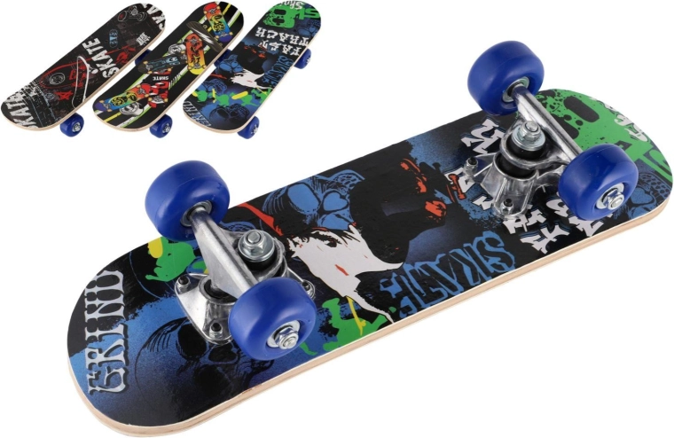 Drevený skateboard 43 cm - 1 kus