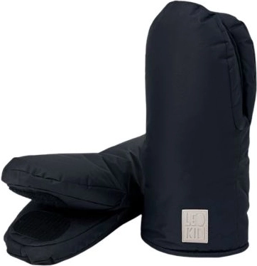 LEOKID rukavice na kočík Black Coal