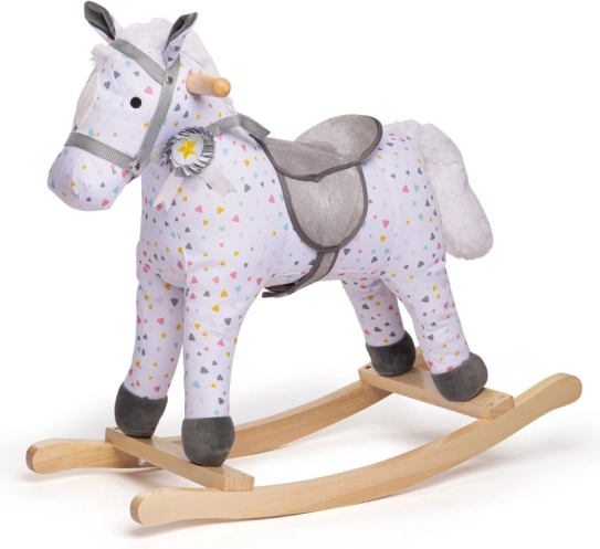 Bigjigs Toys vzorovaný hojdací kôň pre deti