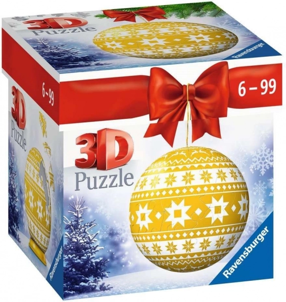 Ravensburger 3D puzzle vianočná dekorácia – motív 2 (54 dielikov)