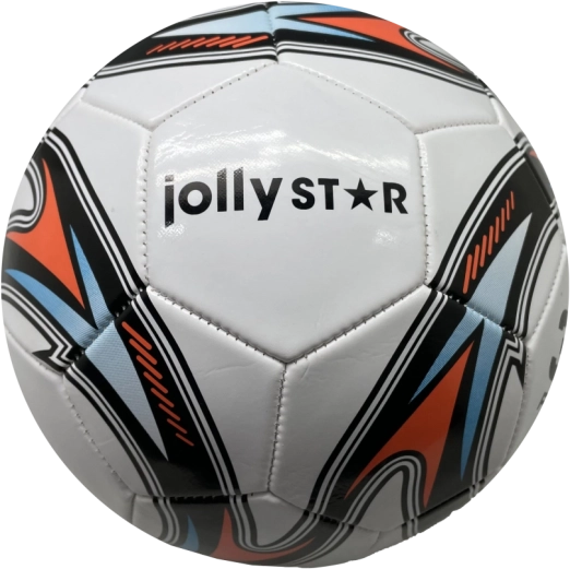 Kožená futbalová lopta Jolly Star Champion, veľkosť 5
