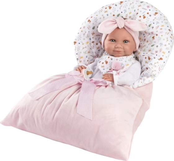 Llorens New Born dievčatko realistické bábätko 40 cm
