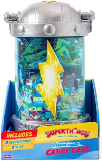 SuperThings Kazoom Power prenosné puzdro na figúrky + 8 prekvapení