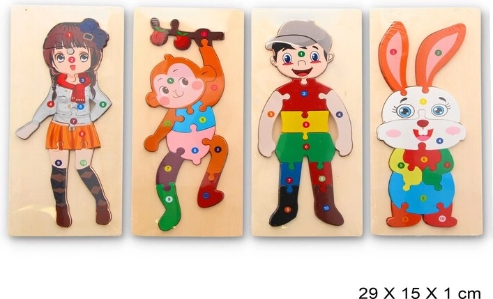 Drevená detská skladačka