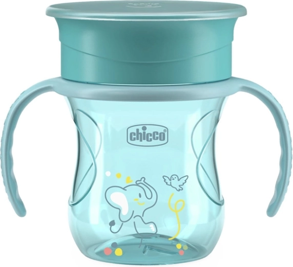Chicco hrnček 360 Perfect X s držadlami teal 12m+