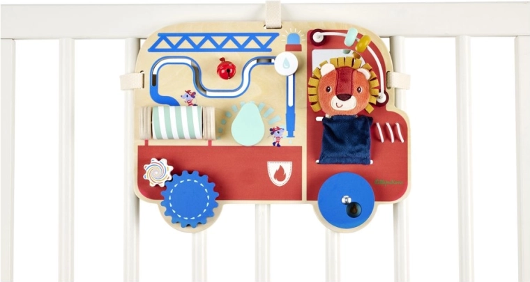 Lilliputiens panel s aktivitami Hasičské auto