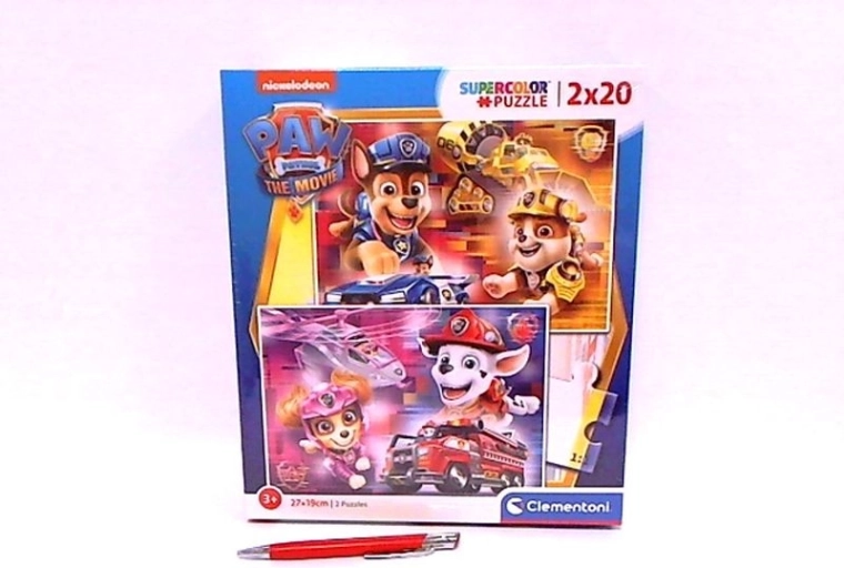 Clementoni puzzle 2×20 SuperColor Labková patrola