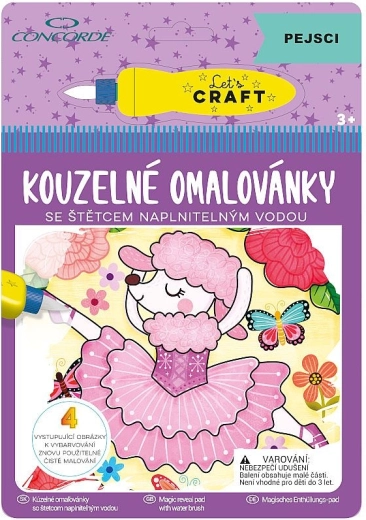 Kúzelné omaľovánky CONCORDE Psíkovia