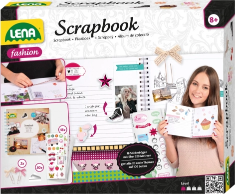 Lena zápisník Scrapbook