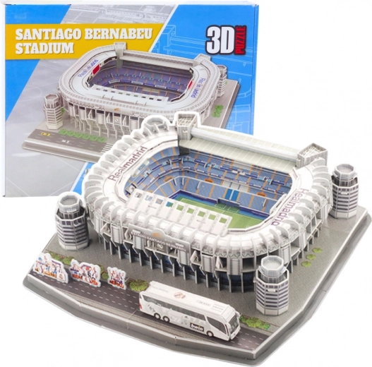 Puzzle 3D Štadión Santiago Bernabeu Real Madrid 101 dielikov