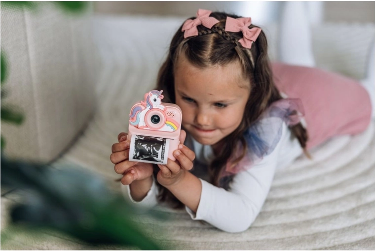 Unicorn dizajn pre malých fotografov