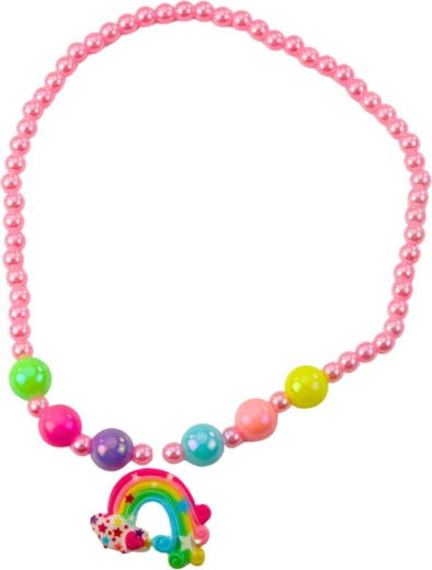 Farebný elastický náhrdelník