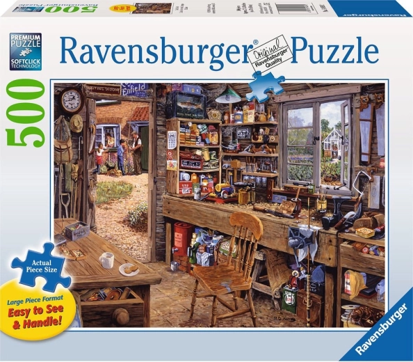 Ravensburger Puzzle Tatova dielňa XXL 500 dielikov