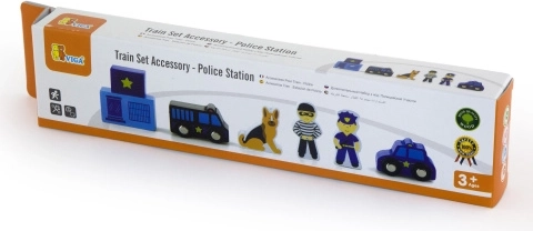 Drevené policajné figúrky