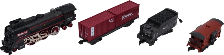 Bohatá sada vozňov pre kreatívnu hru