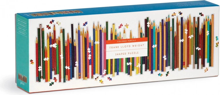 Galison puzzle farebné pastelky 1000 dielikov