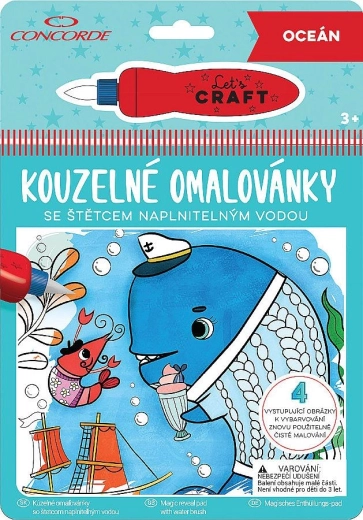 Kúzelné omaľovánky CONCORDE oceán