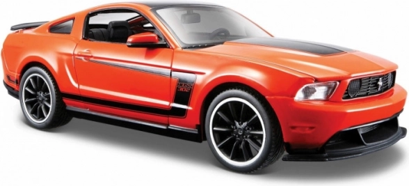 Kovový model FORD Mustang Boss 302 1:24 oranžový