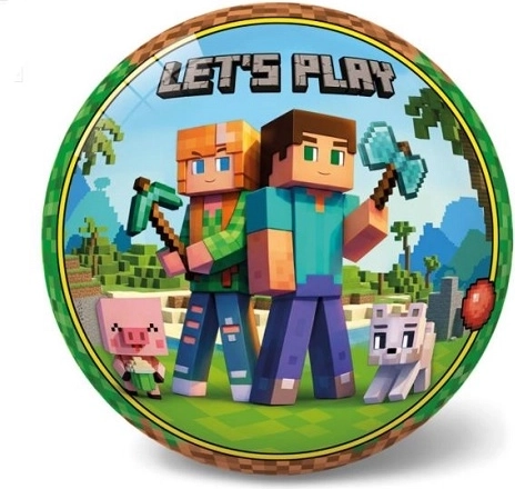 Lopta Star 23 cm Minecraft let's play